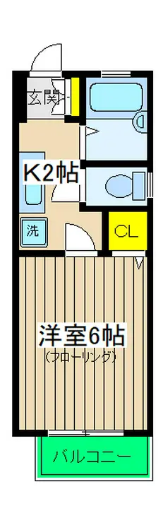 ゆーむハウス 1階階 間取り