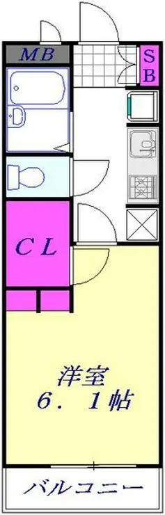 レオパレスメゾン エスポワール 3階階 間取り