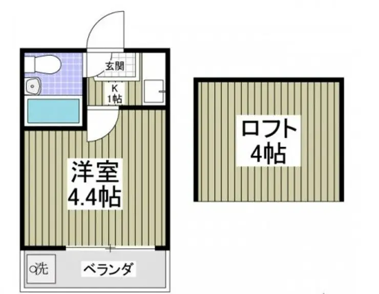 ニューハウス志木 2階階 間取り