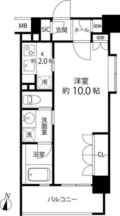 リリエンベルグ目白壱番館 4階階 間取り