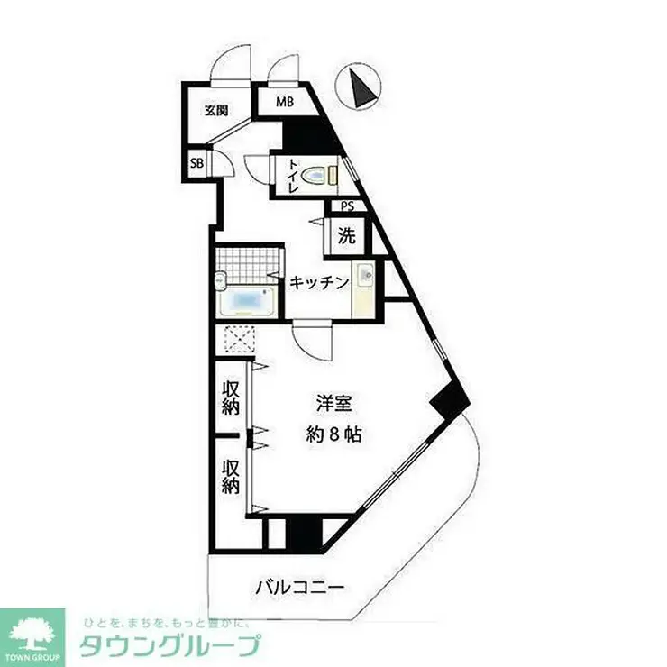 エクセレンスコート橘 2階階 間取り