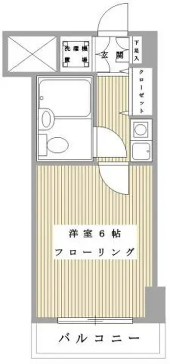 ライオンズマンション町田第6 8階階 間取り