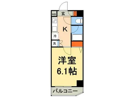 ドルチェ秋葉原ノース(1K/7階)の間取り写真