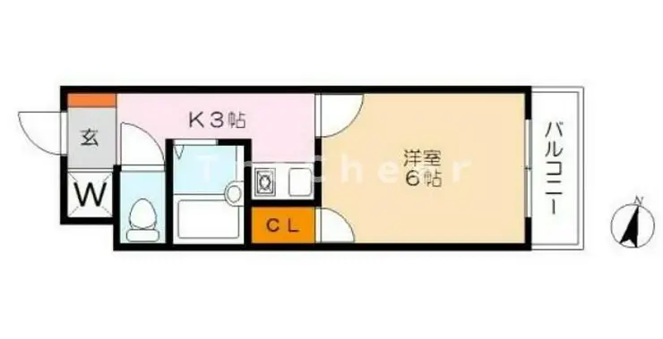 蕨プラザ 1階階 間取り