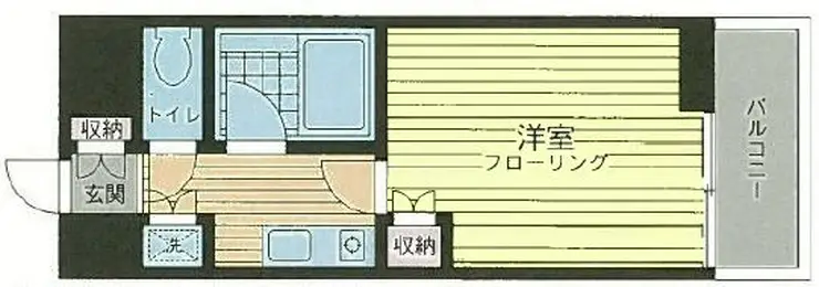 ペレネAi 5階階 間取り