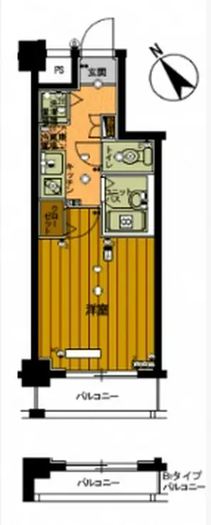 スカイコート板橋第2 3階階 間取り