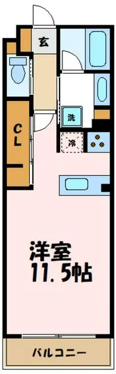 ロイヤルパーク多摩川2番館 3階階 間取り