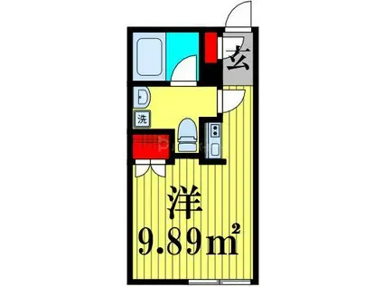 EXENTIA OJI-HONCHO(ワンルーム/3階)の間取り写真