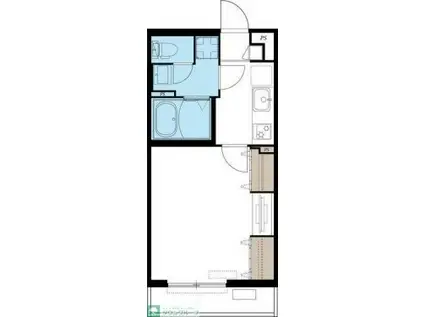 グレイス大船II(1K/1階)の間取り写真