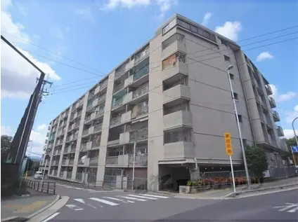 桃山グランドハイツ(2DK/6階)の外観写真