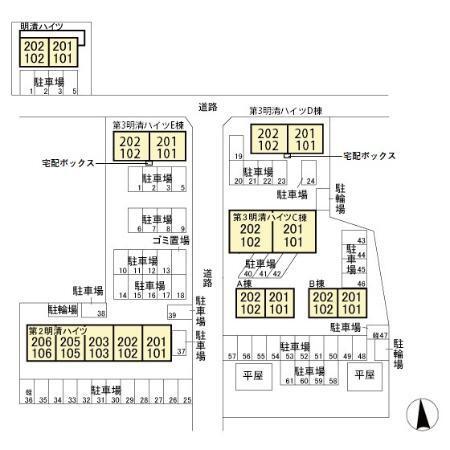 第3明清ハイツE(1LDK/2階)