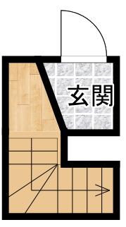ヘーベルメゾンタツカ(2LDK/2階)の間取り写真