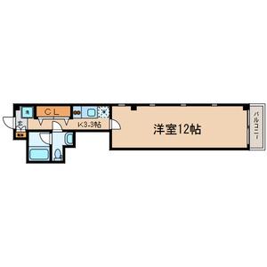 CENTER VILLAGE SENDAGI(1K/3階)の間取り写真