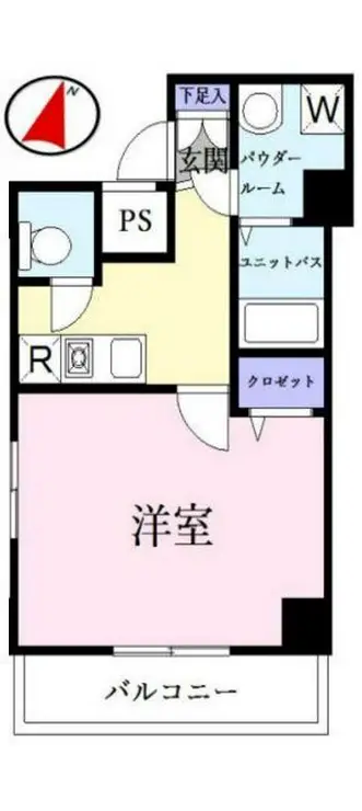 スカイコートヌーベル中村橋 7階階 間取り