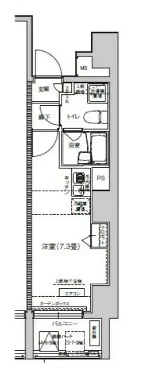 アイル川崎ステーションプラザ 6階階 間取り