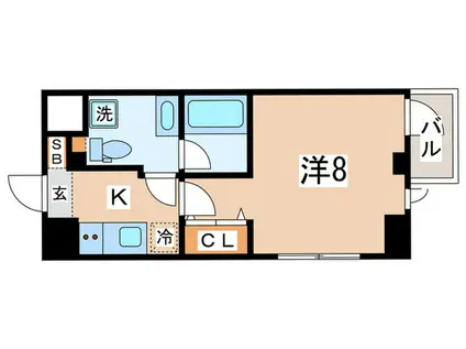 DELCCS IKEBUKURO(1K/13階)の間取り写真