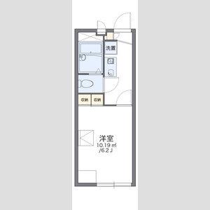 レオパレスシーナ(1K/2階)の間取り写真