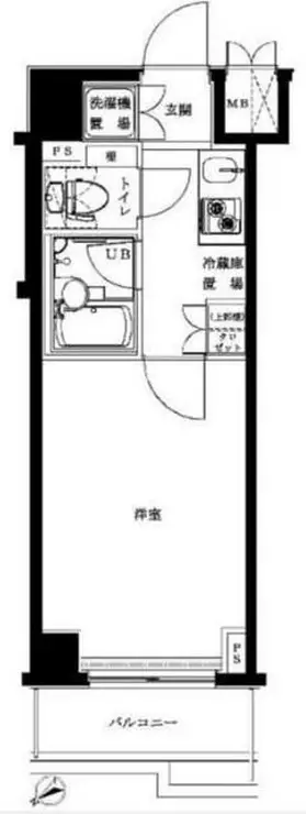 ルーブル東武練馬 4階階 間取り