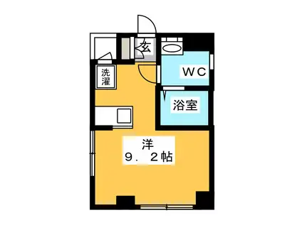 RIVIERE MAISON水天宮前(ワンルーム/2階)の間取り写真