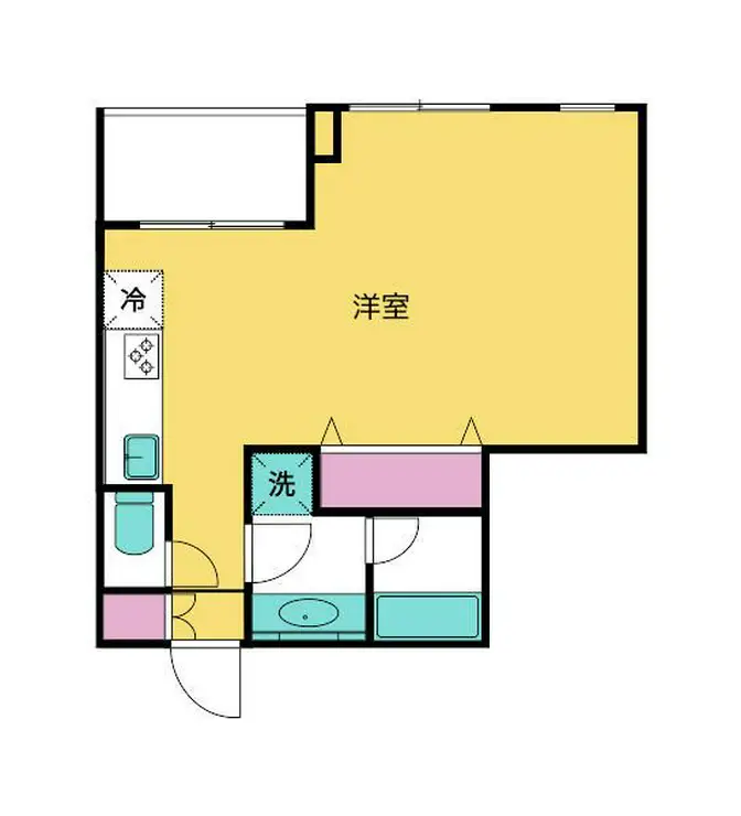 シュロス初台 2階階 間取り