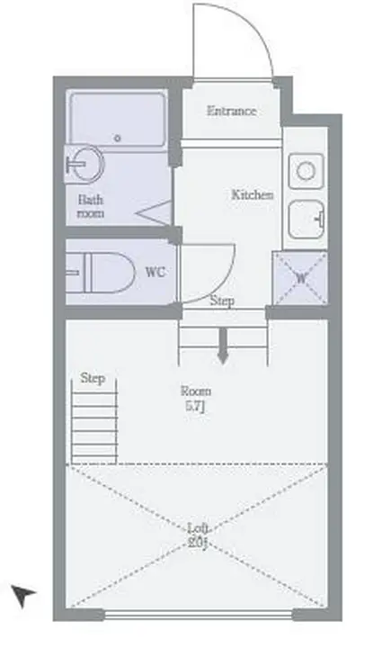 ka・maison 1階階 間取り