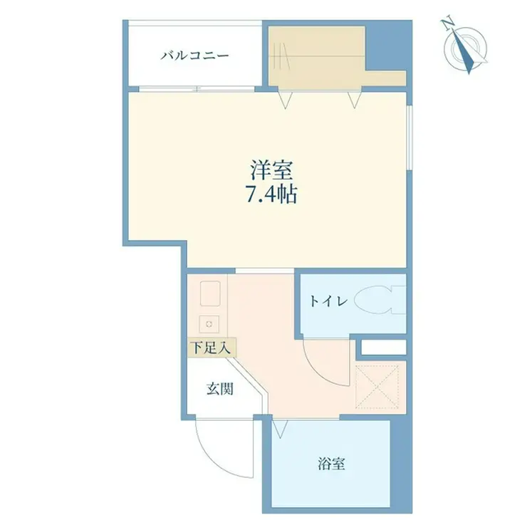 アスティオン上目黒 2階階 間取り