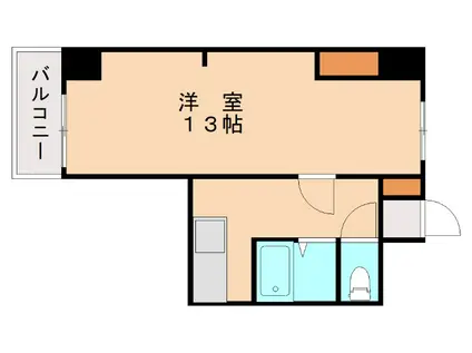 ロイヤルセンチュリー(1K/2階)の間取り写真