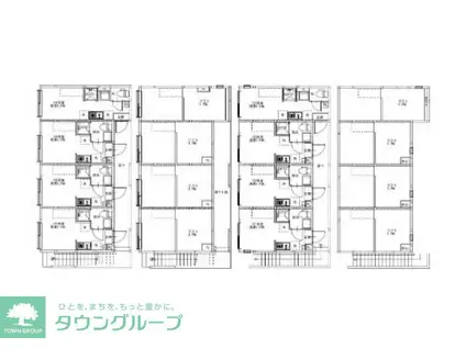 BLX HIRAI(ワンルーム/2階)の間取り写真