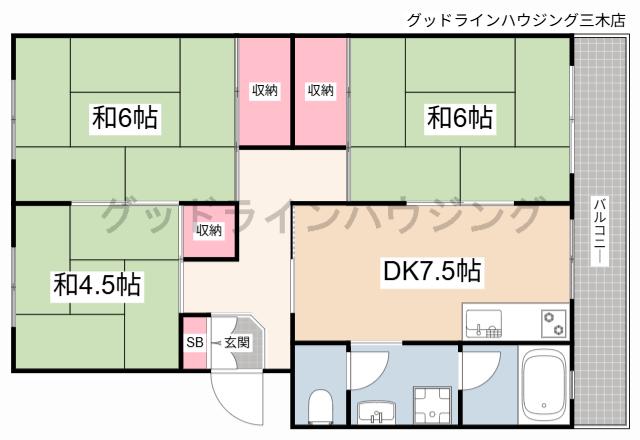 ローレルハイツ北神戸3号棟