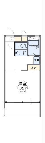 レオパレスサンライト弐番館(1K/2階)の間取り写真