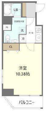 HOPE CITY秋葉原(1K/12階)の間取り写真