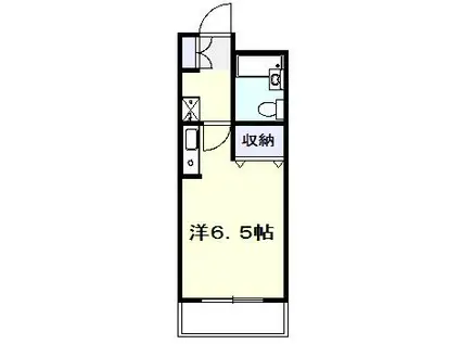 第7むさしマンション(ワンルーム/5階)の間取り写真
