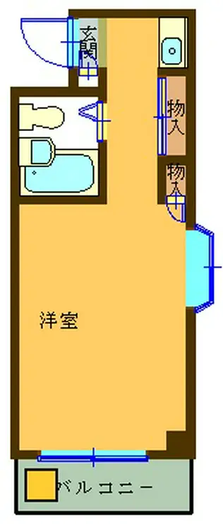 レジデンス和美 3階階 間取り