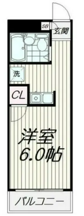 クールバレー南馬込 2階階 間取り