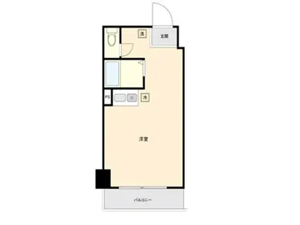 ライオンズマンション西新宿第8(ワンルーム/4階)の間取り写真