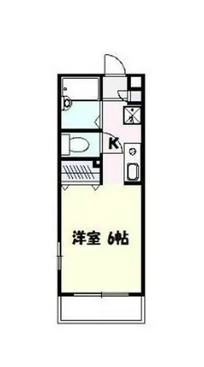 パインホームズ多摩川II 2階階 間取り