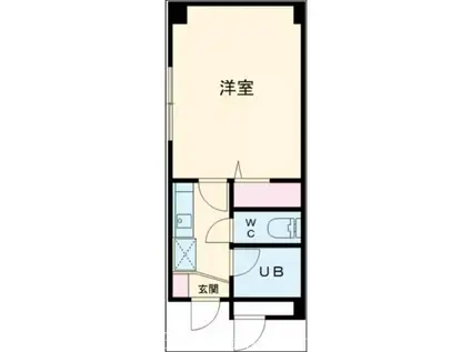 フローレス昭和町(1K/1階)の間取り写真