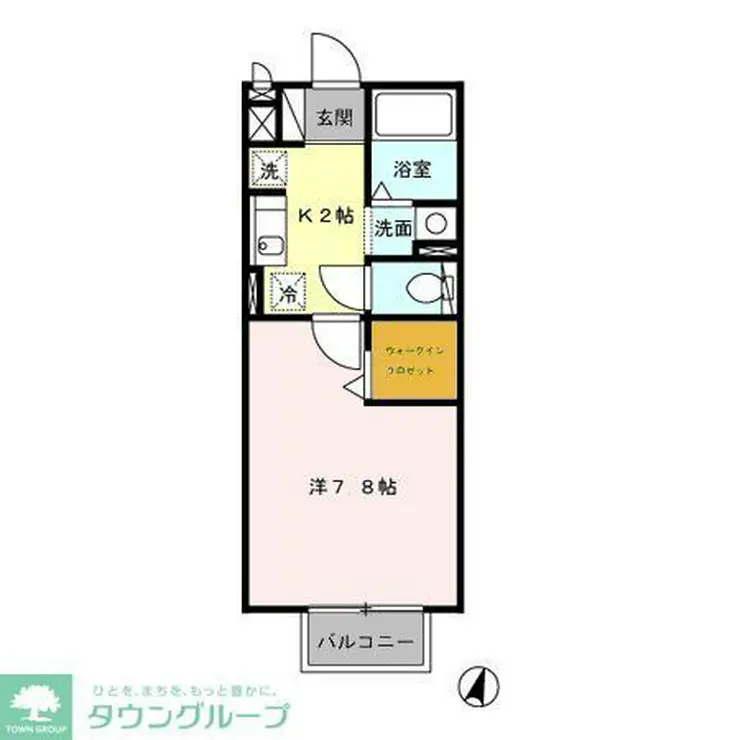 ヴェルデ 2階階 間取り