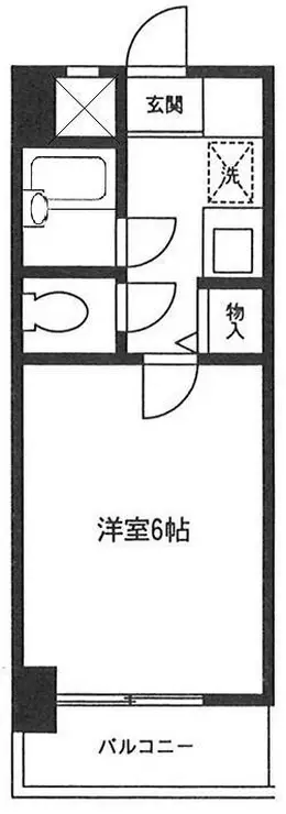 パルティール田代 2階階 間取り