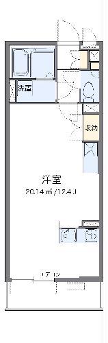 レオネクストSEI(ワンルーム/3階)の間取り写真