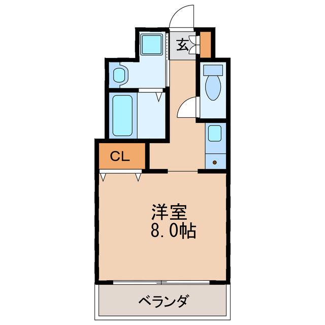 サン・錦本町ビル(ワンルーム/5階)の間取り写真