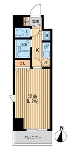 プライムアーバン本郷壱岐坂(1K/3階)の間取り写真