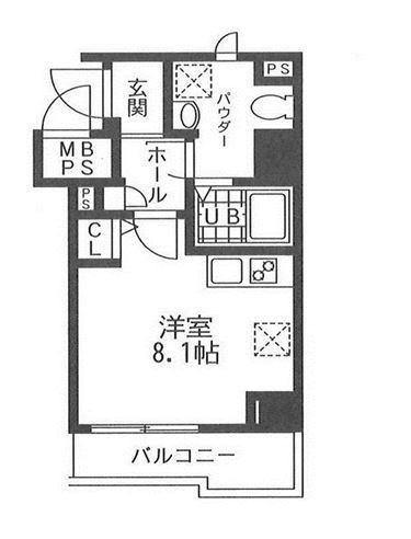 BREEZE TERRACE(ワンルーム/3階)の間取り写真