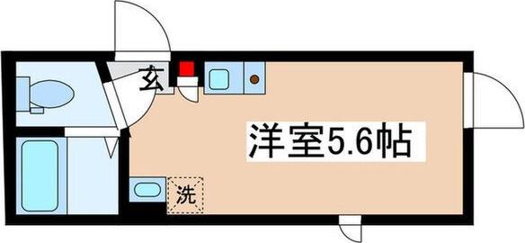 CREDO IKEBUKURO(ワンルーム/2階)の間取り写真