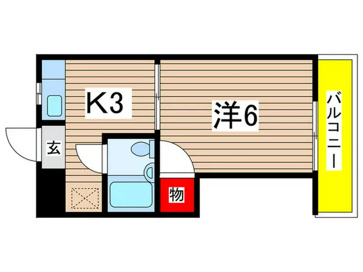 内田ロイヤルマンション 1階階 間取り