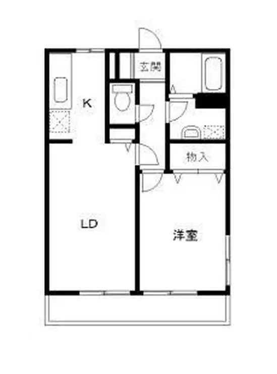 オレンジガーデン 2階階 間取り