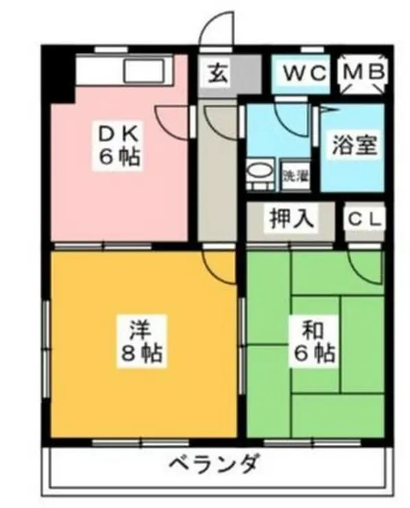 スターフィールドA 1階階 間取り