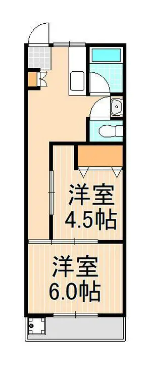 メゾンジュン 2階階 間取り