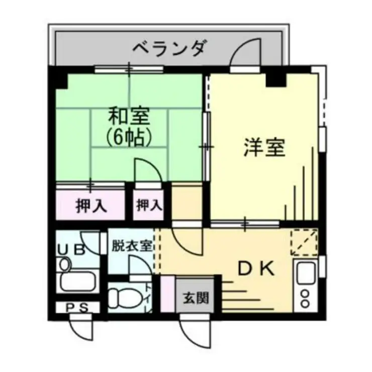 リエス池上ノーブル 3階階 間取り