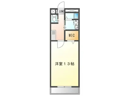マサモトマンションV(1K/1階)の間取り写真